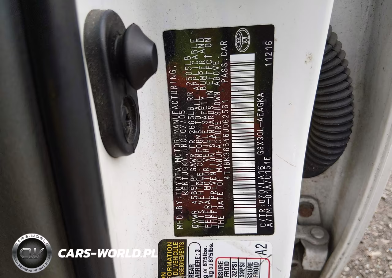 2006 Toyota Avalon Xls VIN:4T1BK36B46U062561 - 9