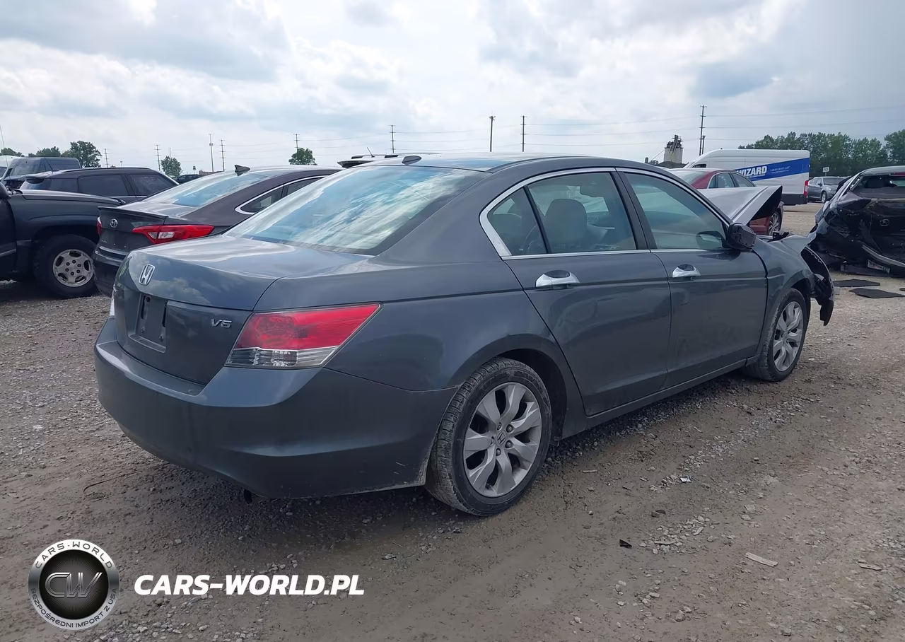 2008 Honda Accord 3.5 Ex-L VIN:1HGCP36818A086935 - 4