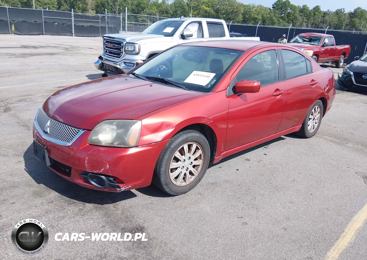 2011 Mitsubishi Galant Fe VIN:4A32B2FF2BE020523 - 2