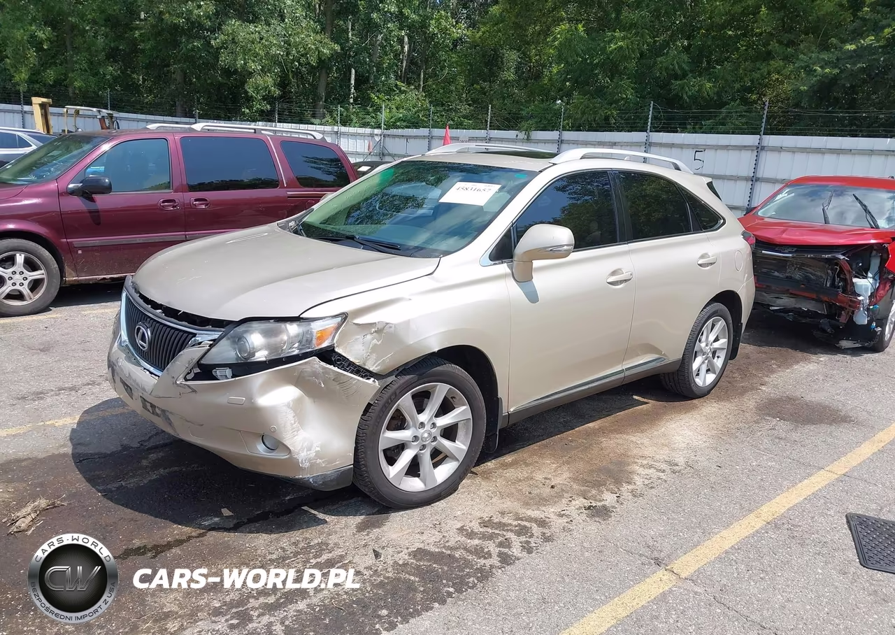 2012 Lexus Rx 350 VIN:2T2BK1BA5CC124091 - 2
