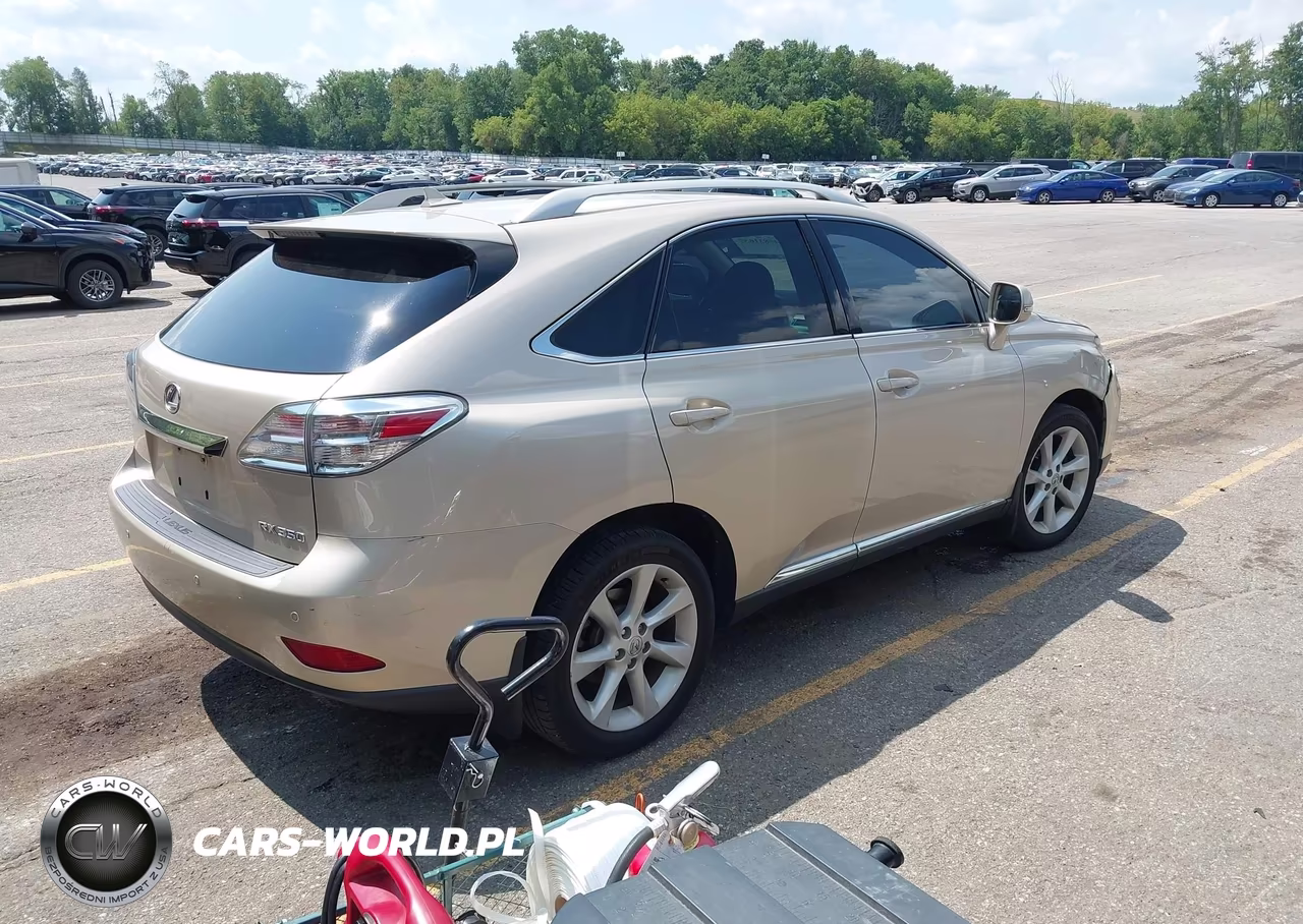 2012 Lexus Rx 350 VIN:2T2BK1BA5CC124091 - 4
