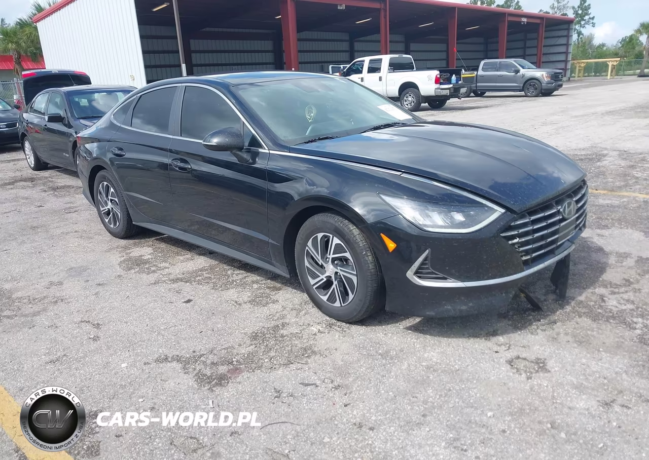 2022 Hyundai Sonata Hybrid Blue