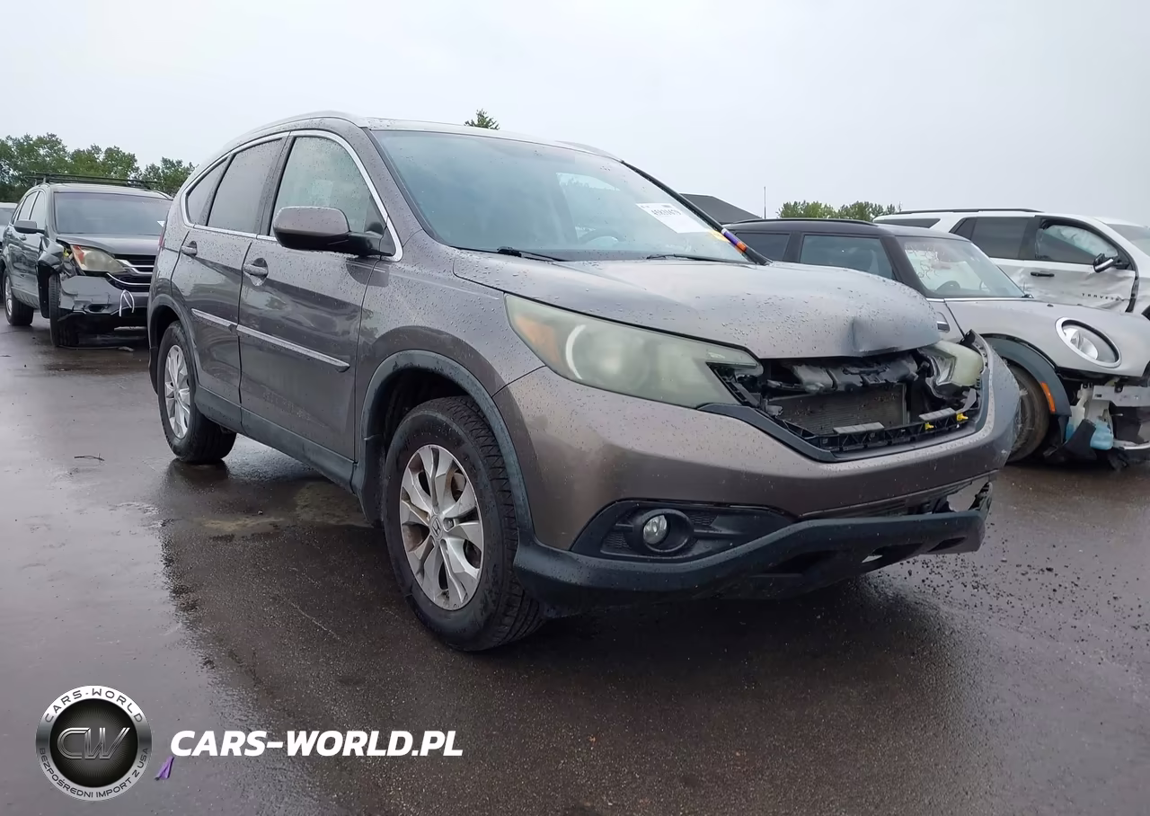 2012 Honda Cr-V Ex-L VIN:5J6RM3H78CL003935 - 1