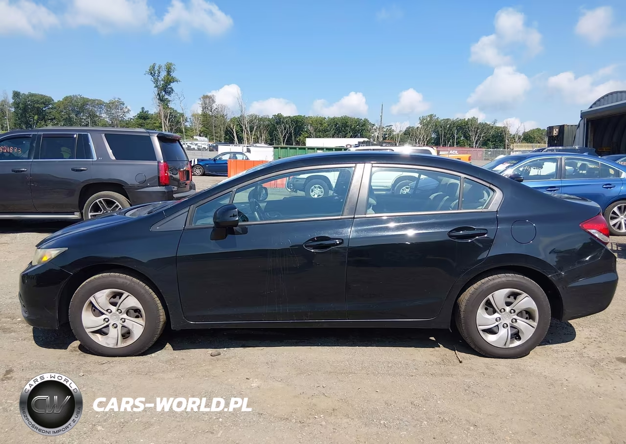 2013 Honda Civic Lx VIN:19XFB2F56DE253596 - 14