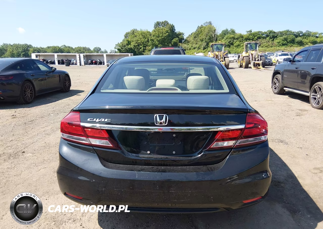2013 Honda Civic Lx VIN:19XFB2F56DE253596 - 16