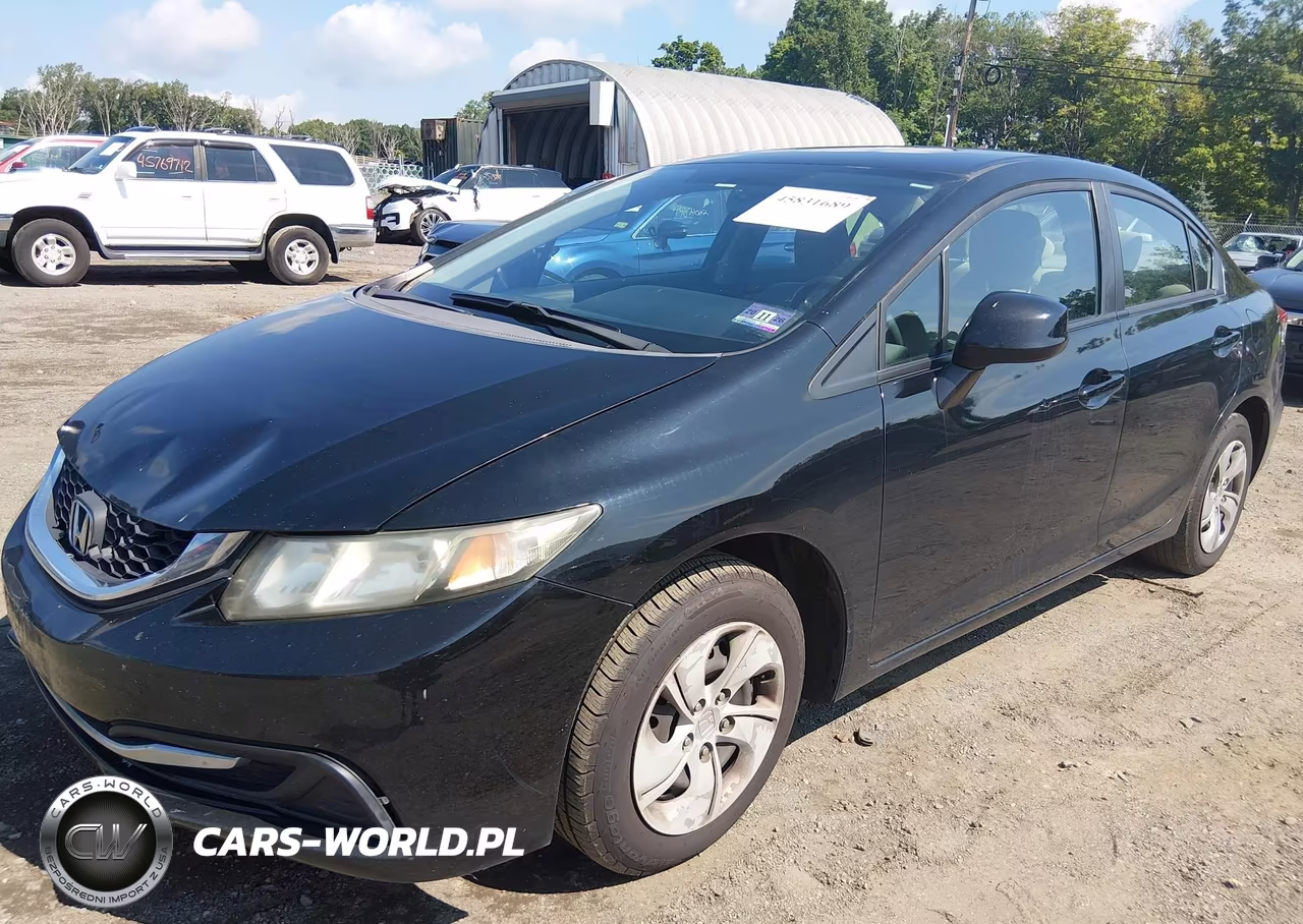 2013 Honda Civic Lx VIN:19XFB2F56DE253596 - 2