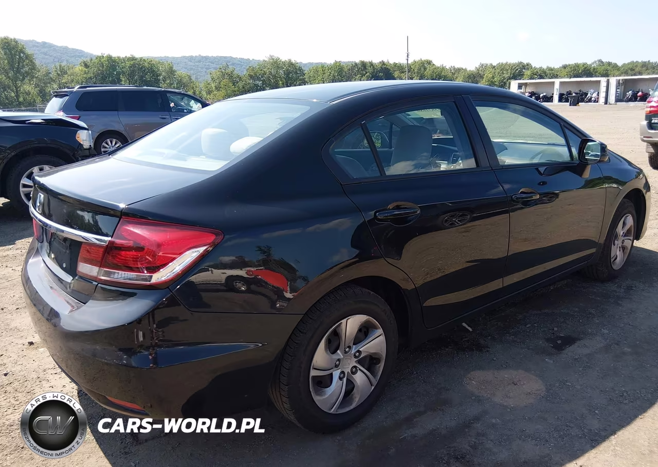 2013 Honda Civic Lx VIN:19XFB2F56DE253596 - 4