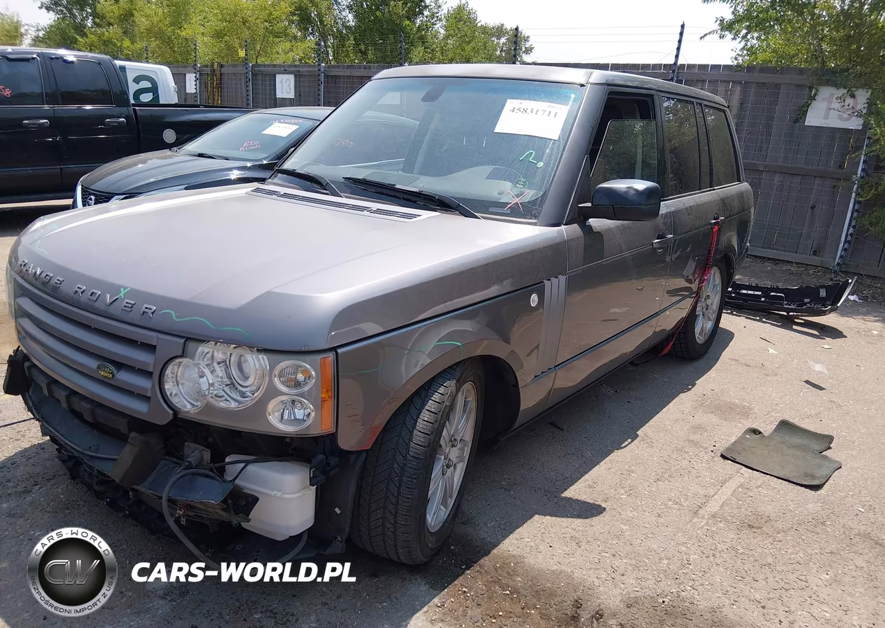 2008 Land Rover Range Rover Hse VIN:SALME15468A292885 - 2