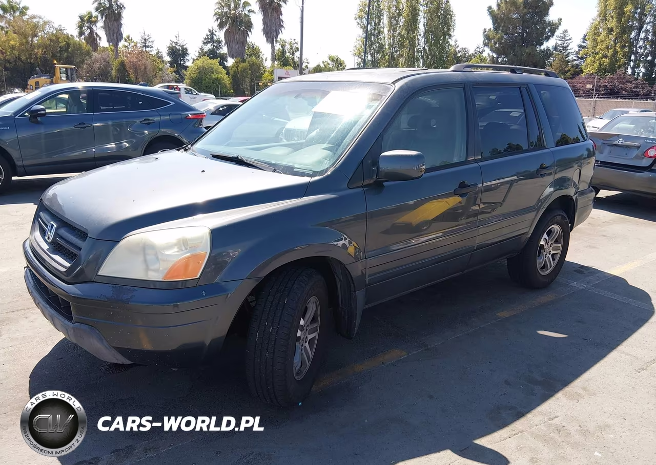 2005 Honda Pilot Ex-L VIN:2HKYF18785H525780 - 2