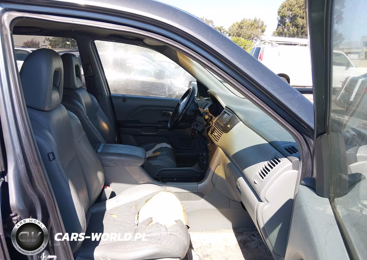 2005 Honda Pilot Ex-L VIN:2HKYF18785H525780 - 5
