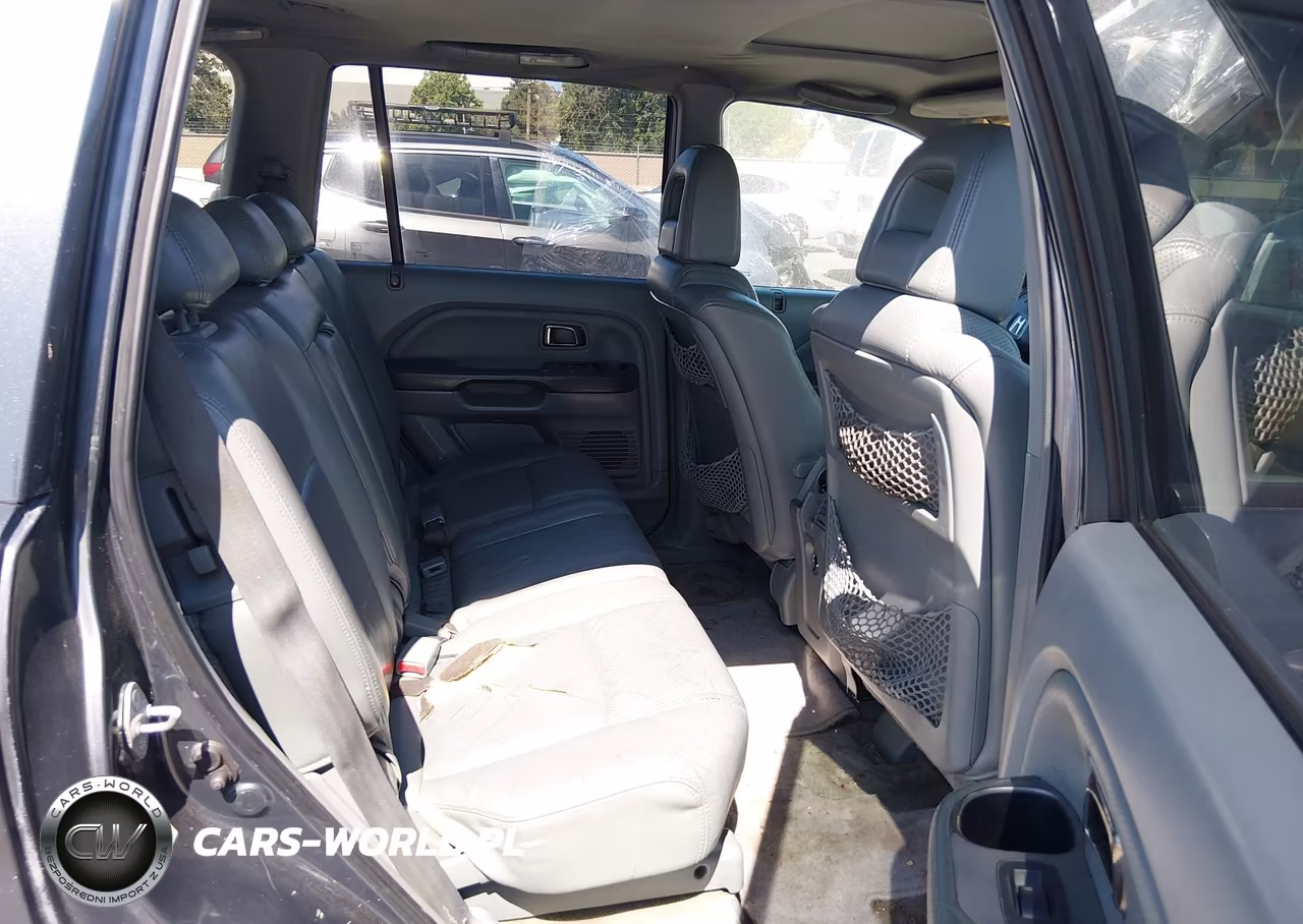 2005 Honda Pilot Ex-L VIN:2HKYF18785H525780 - 8
