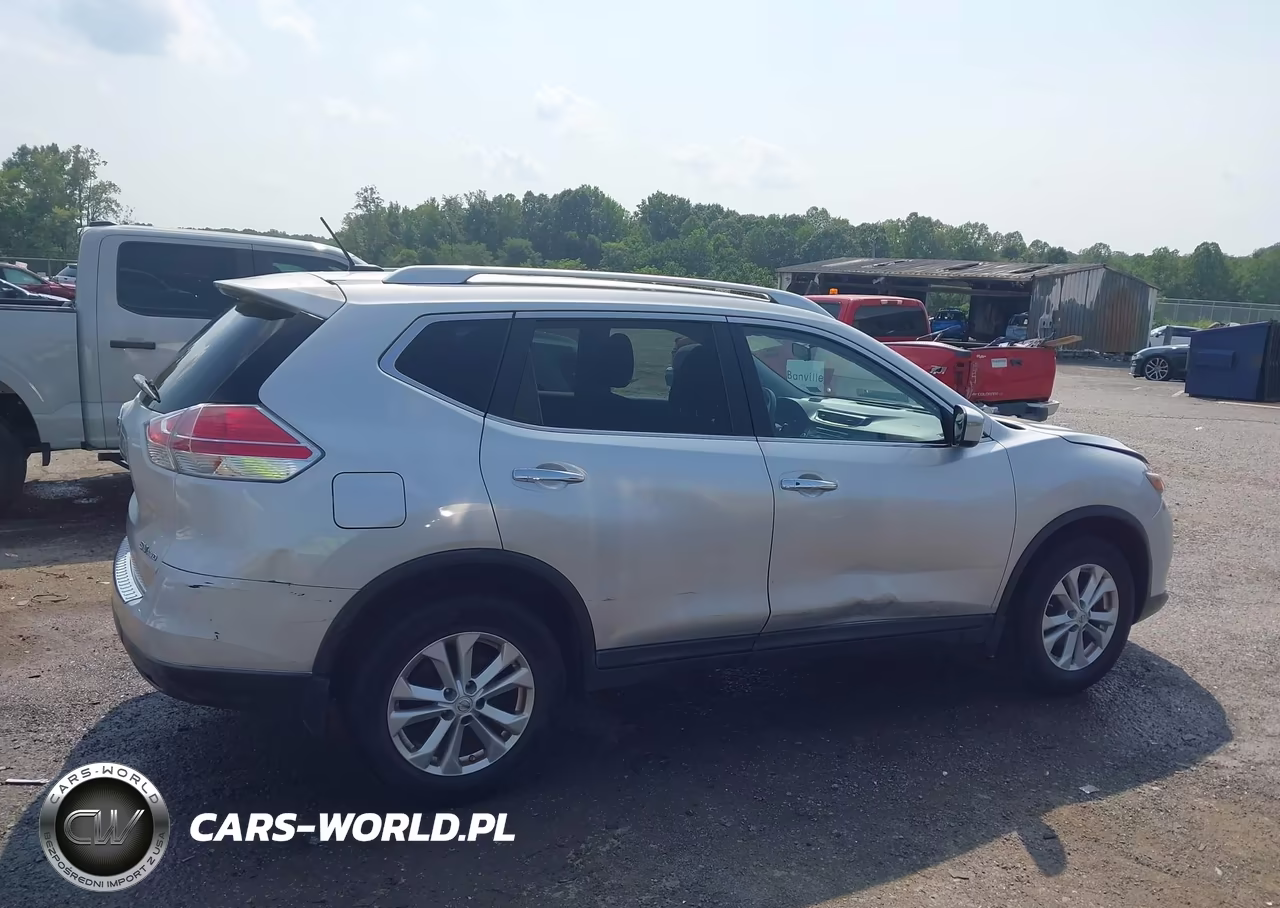 2016 Nissan Rogue Sv VIN:KNMAT2MV5GP601080 - 14