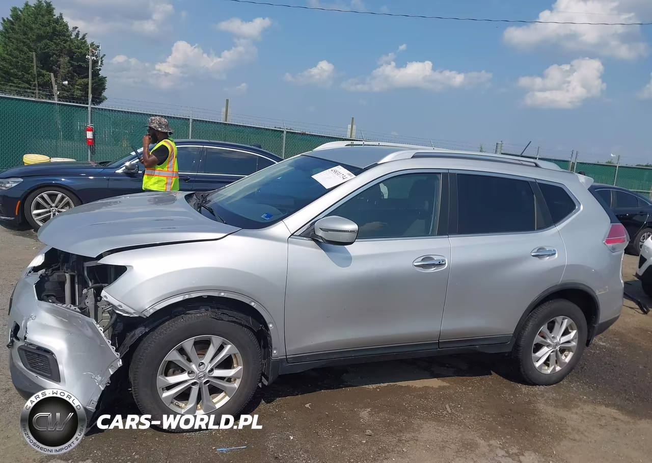 2016 Nissan Rogue Sv VIN:KNMAT2MV5GP601080 - 15