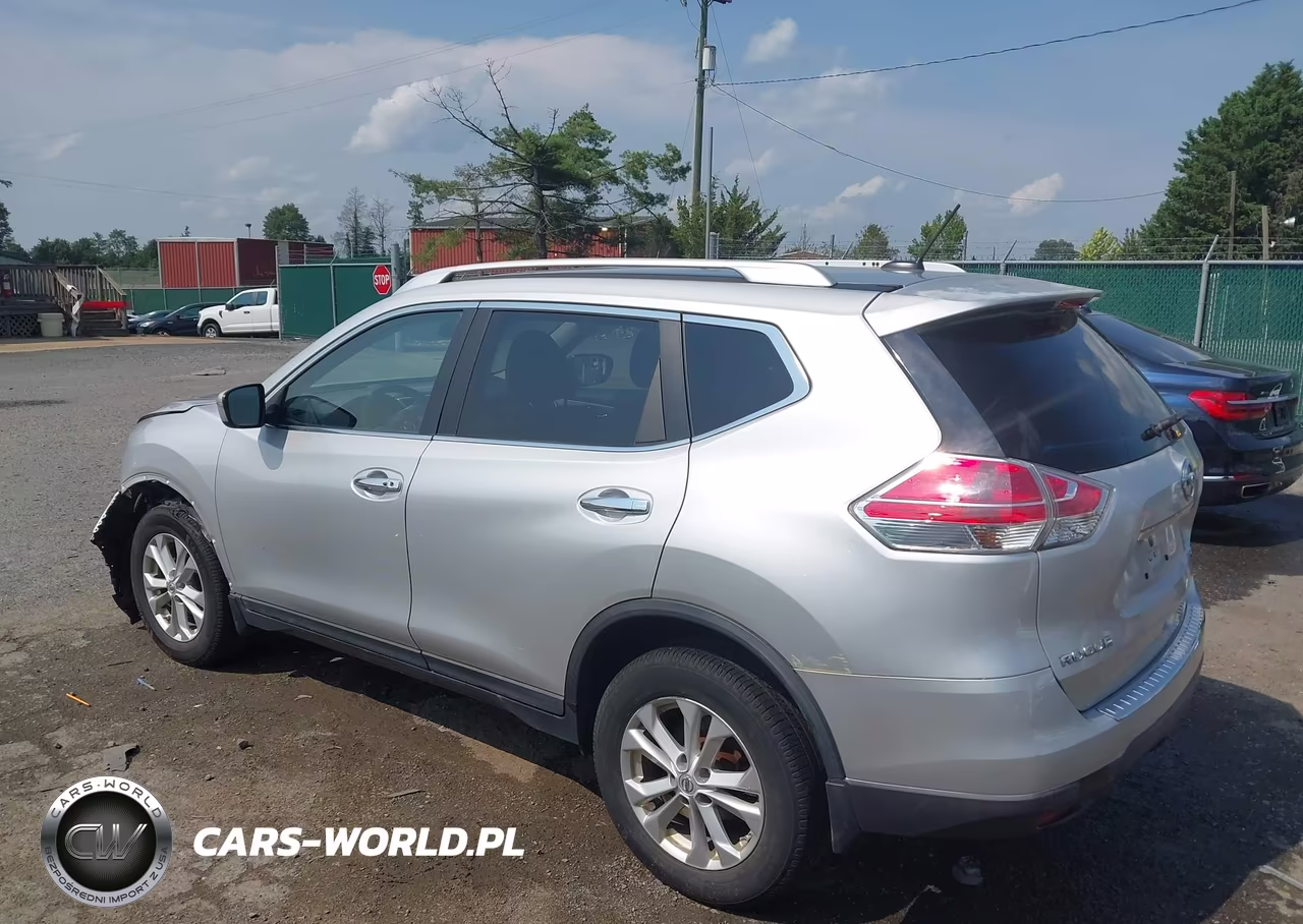 2016 Nissan Rogue Sv VIN:KNMAT2MV5GP601080 - 3