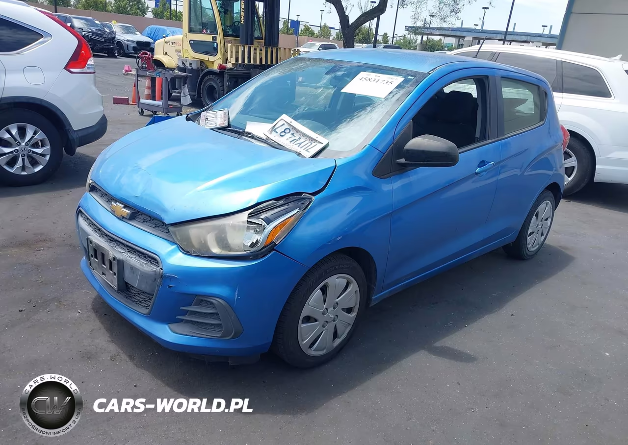 2016 Chevrolet Spark Ls Manual VIN:KL8CA6SA7GC568671 - 2