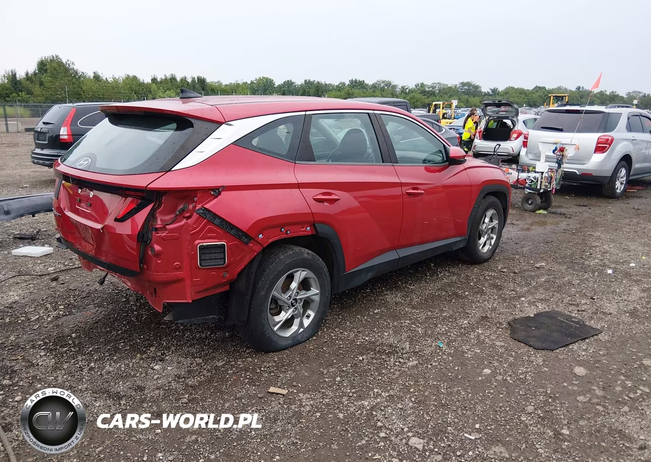 2022 Hyundai Tucson Se VIN:5NMJA3AE6NH003800 - 4