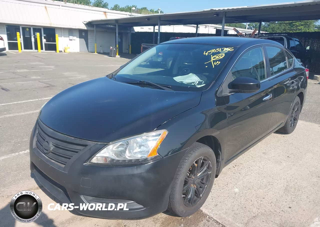 2013 Nissan Sentra Sv VIN:3N1AB7AP9DL650413 - 2