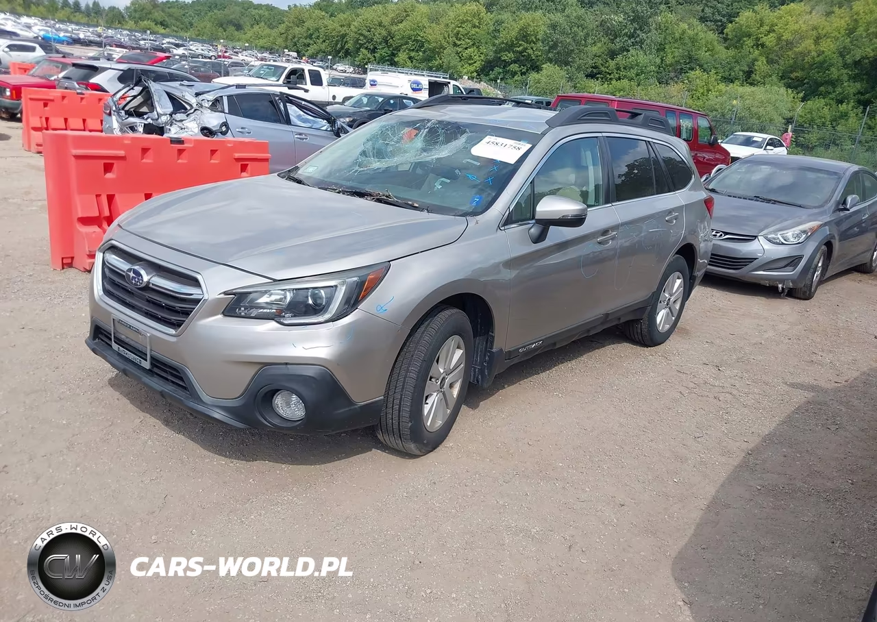 2019 Subaru Outback 2.5I Premium VIN:4S4BSAFC2K3381907 - 2