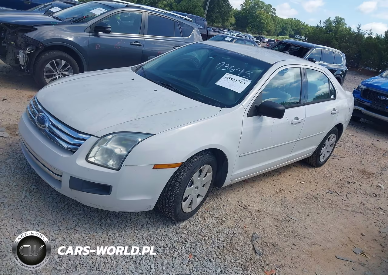 2008 Ford Fusion S VIN:3FAHP06Z28R193645 - 2
