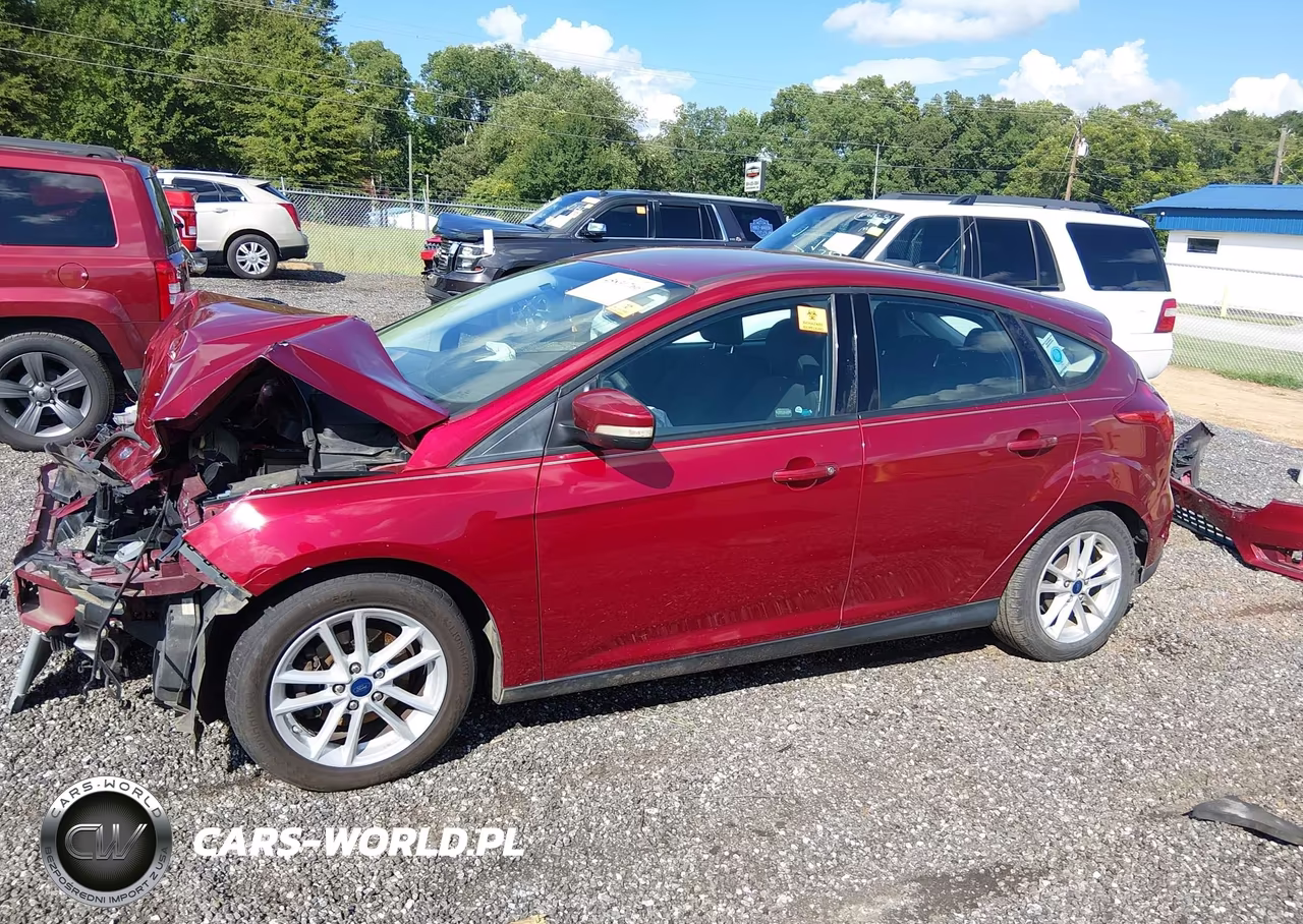 2017 Ford Focus Se VIN:1FADP3K25HL201566 - 15