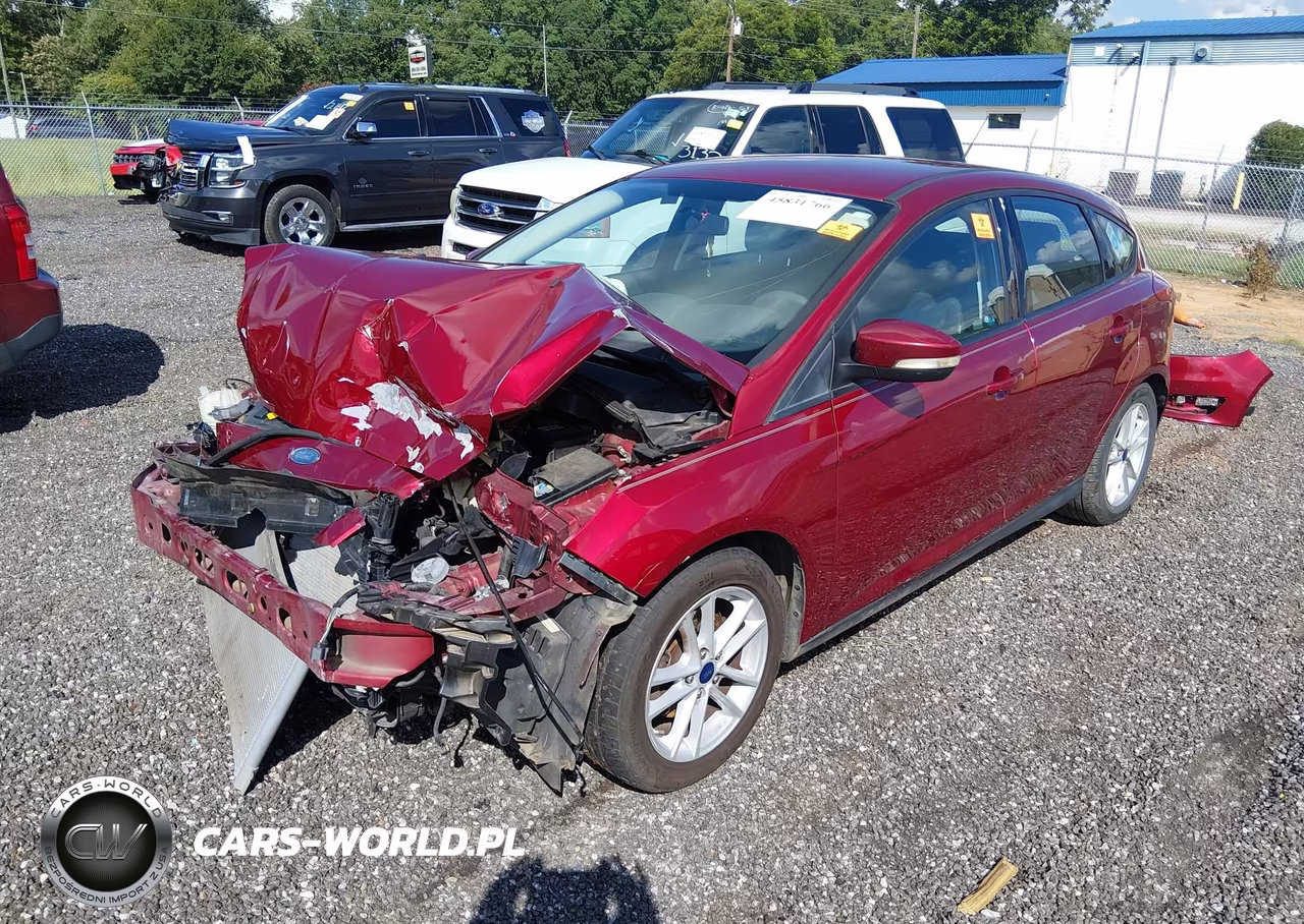 2017 Ford Focus Se VIN:1FADP3K25HL201566 - 2