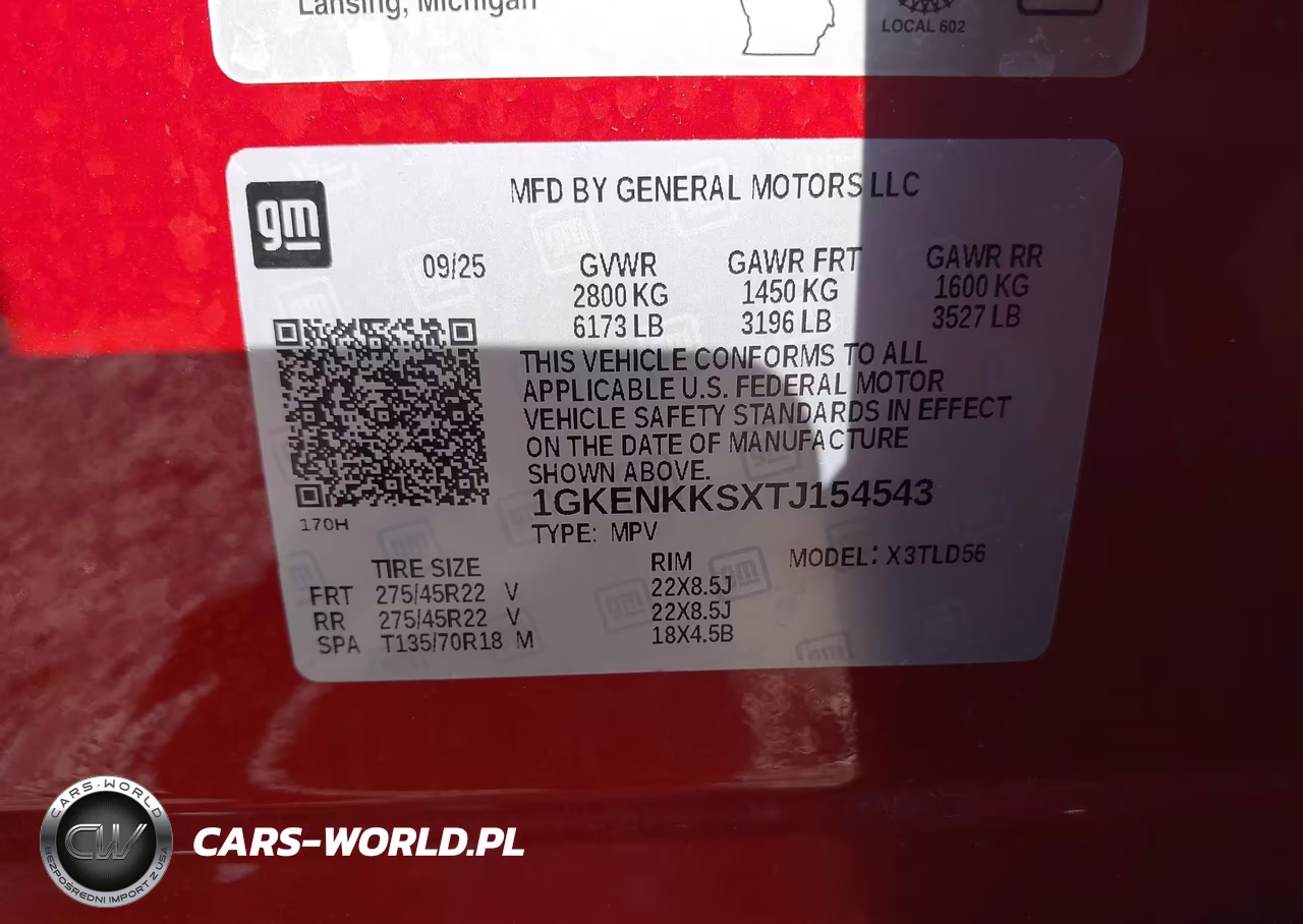 2026 GMC Acadia Elevation Fwd VIN:1GKENKKSXTJ154543 - 9
