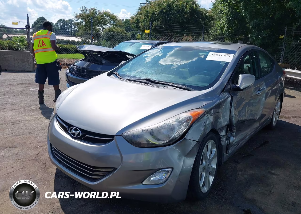 2012 Hyundai Elantra Limited (Ulsan Plant) VIN:KMHDH4AE3CU354681 - 2
