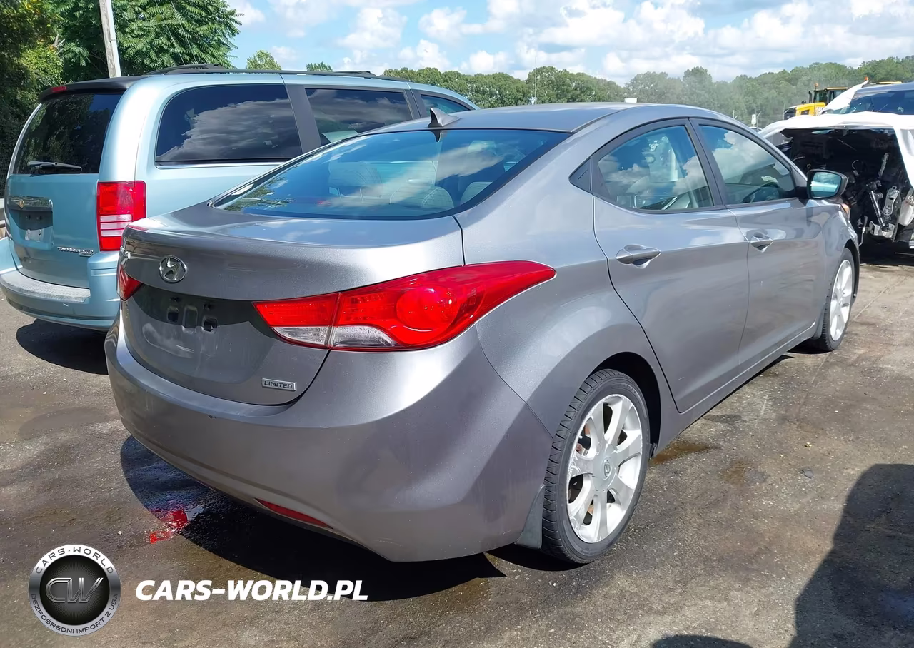 2012 Hyundai Elantra Limited (Ulsan Plant) VIN:KMHDH4AE3CU354681 - 4