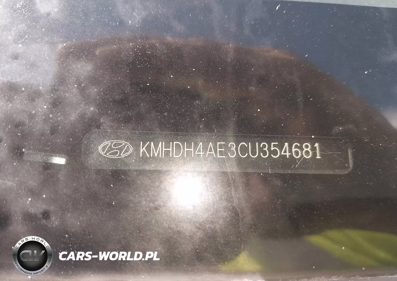 2012 Hyundai Elantra Limited (Ulsan Plant) VIN:KMHDH4AE3CU354681 - 9
