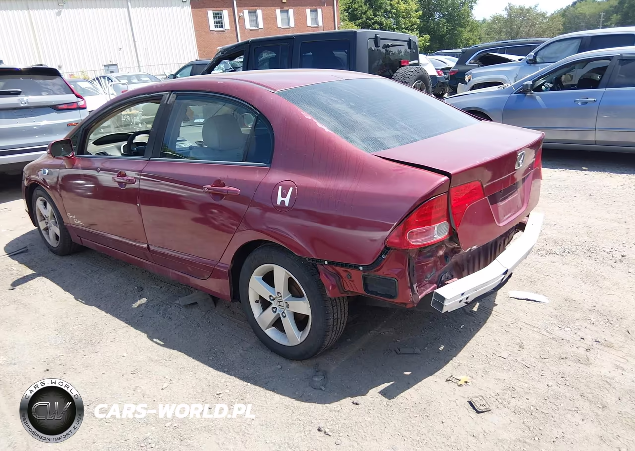 2008 Honda Civic Lx VIN:1HGFA16528L018057 - 3