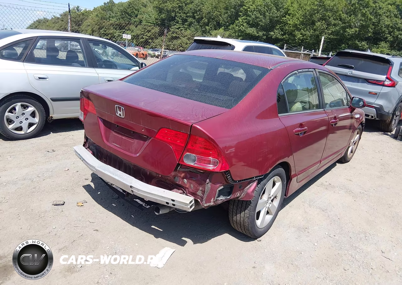 2008 Honda Civic Lx VIN:1HGFA16528L018057 - 4