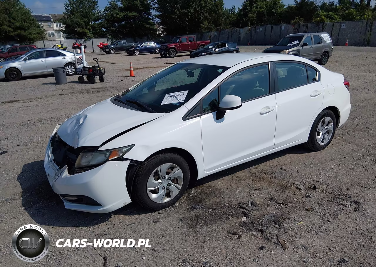 2013 Honda Civic Lx VIN:19XFB2F57DE231297 - 2