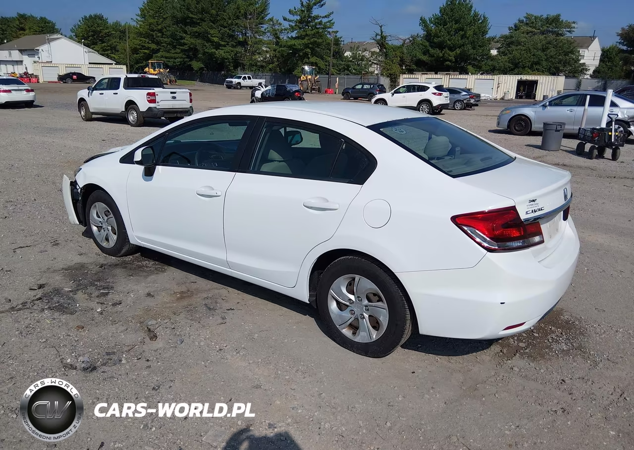 2013 Honda Civic Lx VIN:19XFB2F57DE231297 - 3