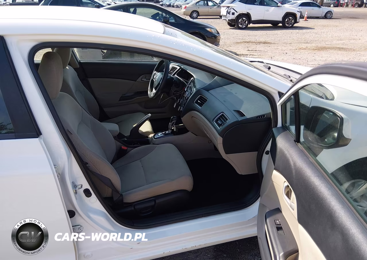 2013 Honda Civic Lx VIN:19XFB2F57DE231297 - 5