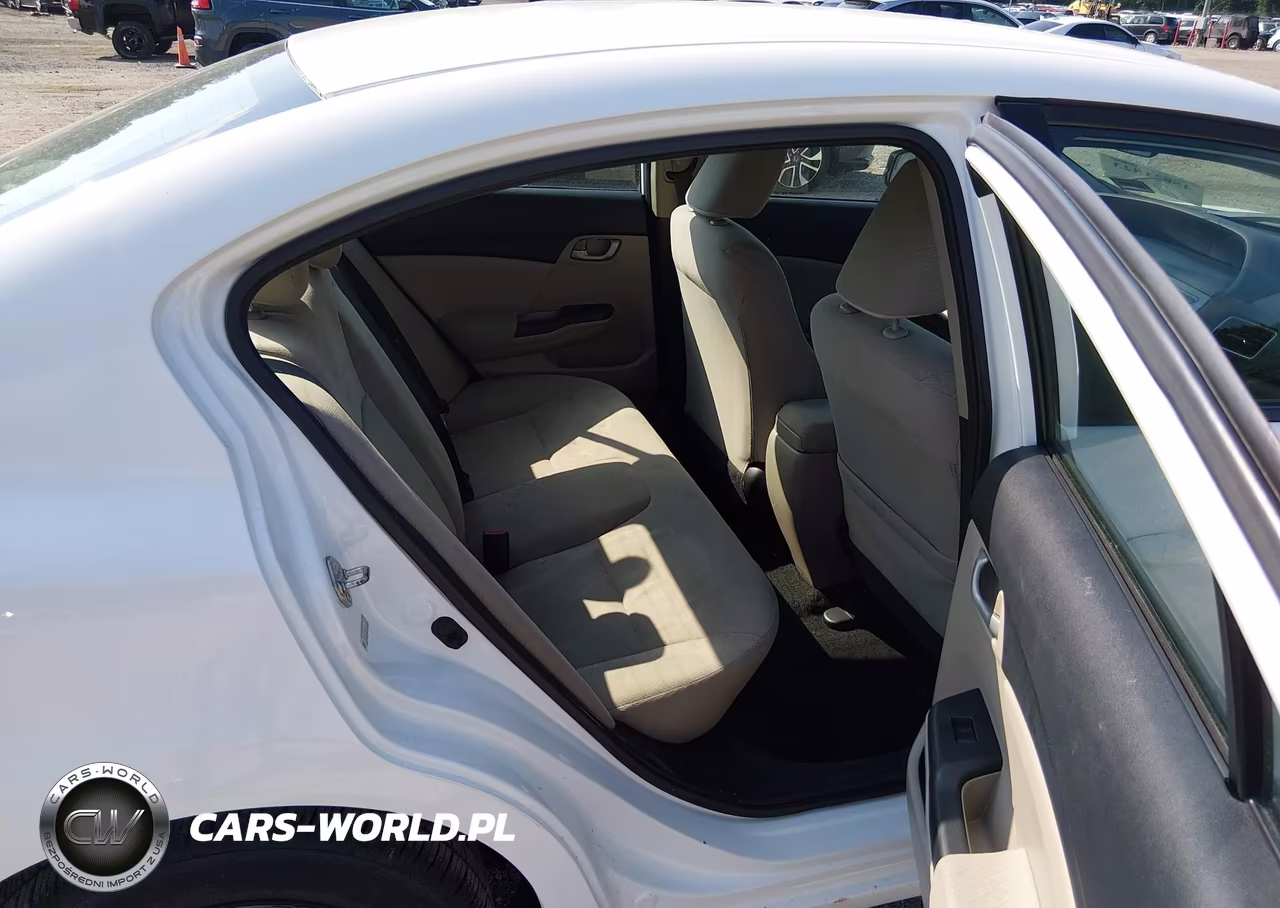 2013 Honda Civic Lx VIN:19XFB2F57DE231297 - 8
