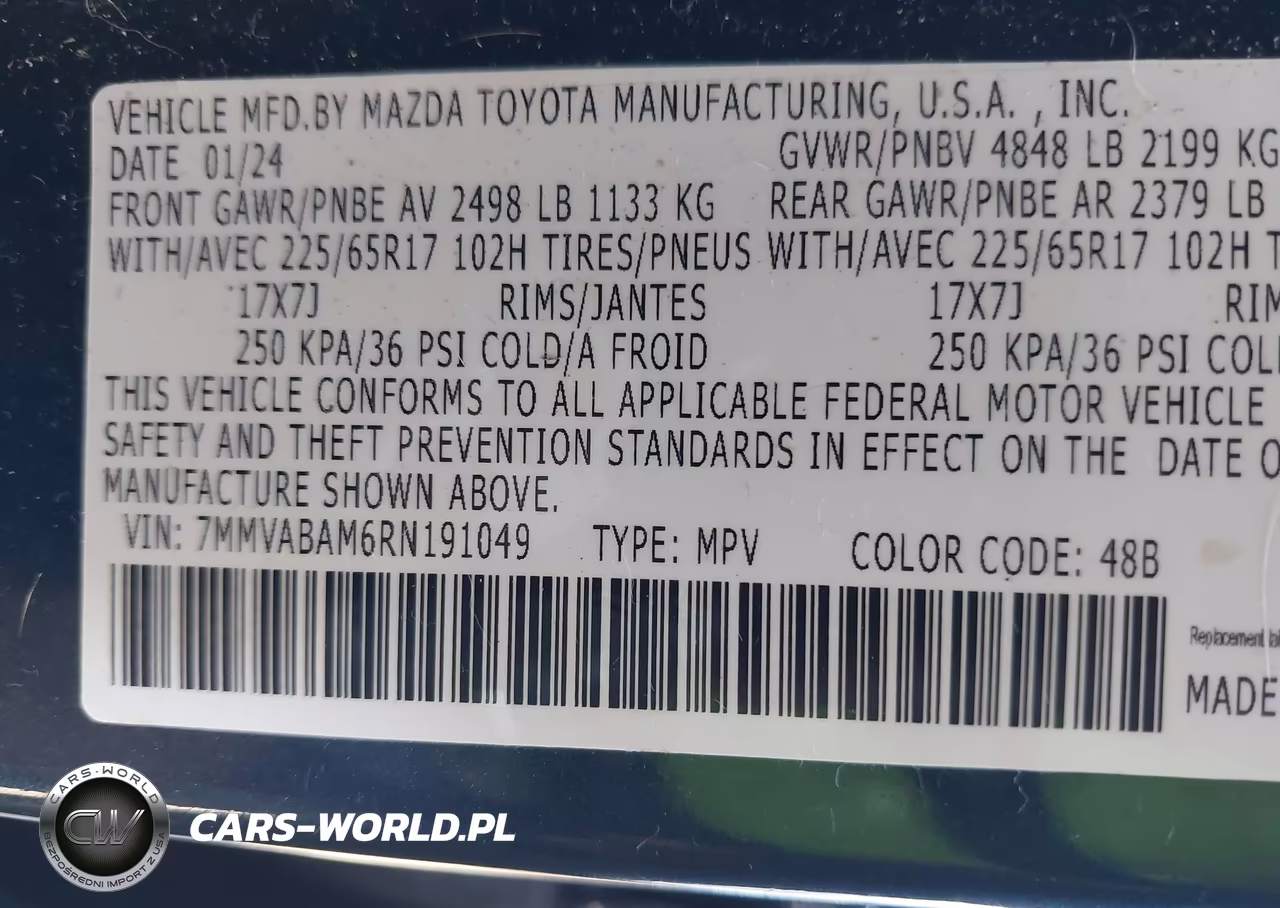 2024 Mazda Cx-50 2.5 S Select VIN:7MMVABAM6RN191049 - 9