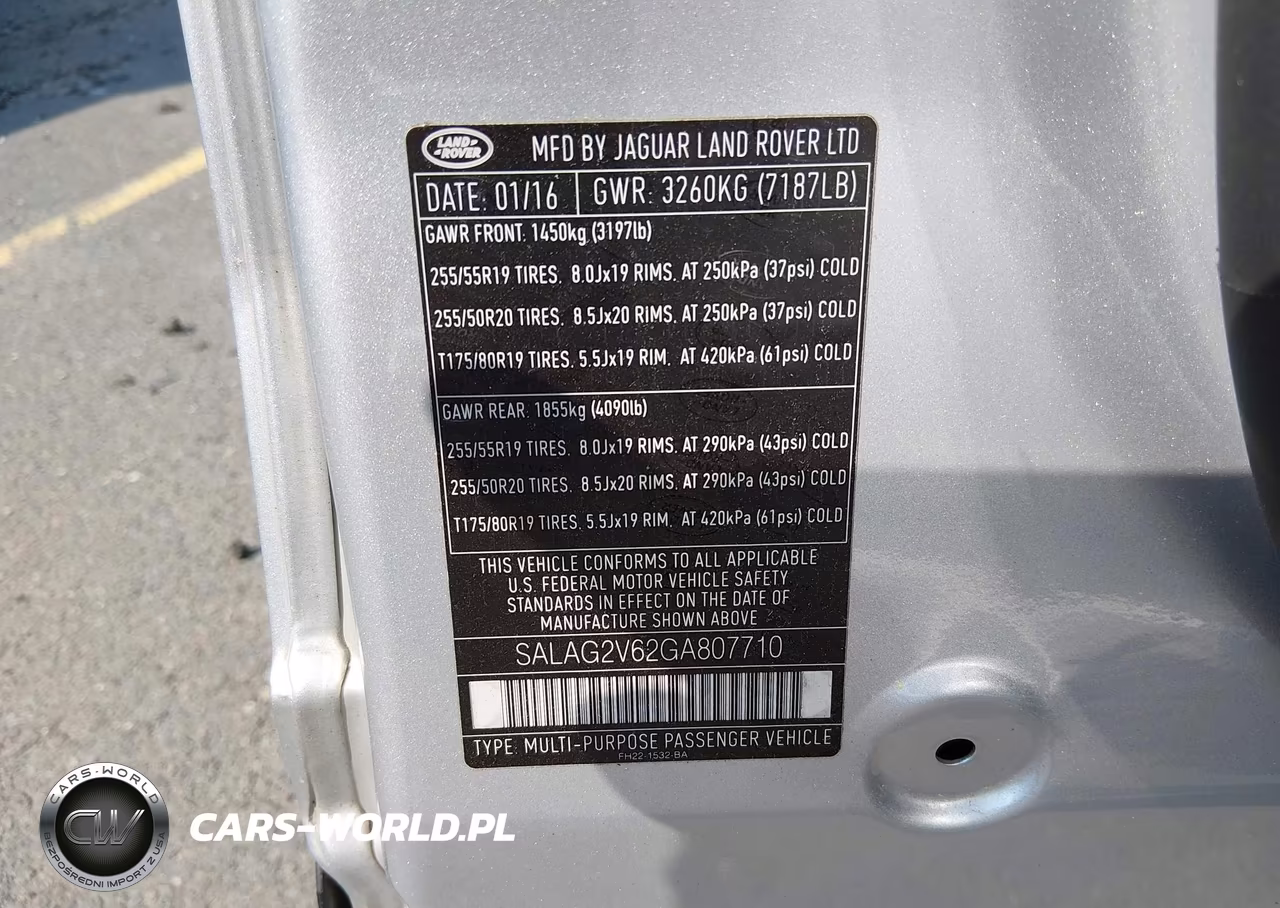 2016 Land Rover Lr4 VIN:SALAG2V62GA807710 - 9