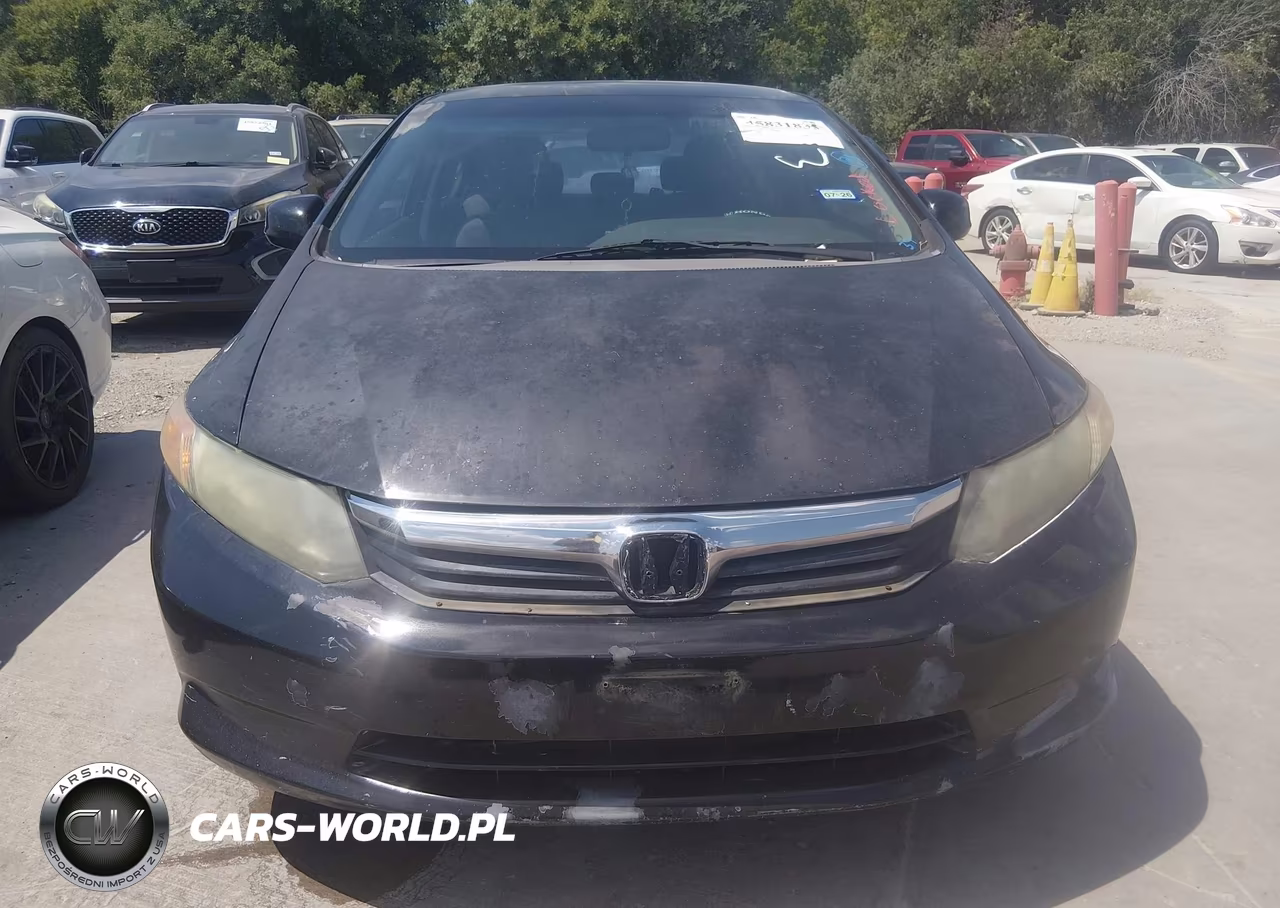 2012 Honda Civic Sdn Lx VIN:19XFB2F5XCE078137 - 12