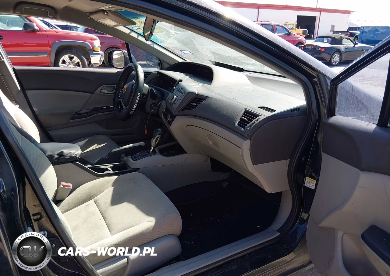 2012 Honda Civic Sdn Lx VIN:19XFB2F5XCE078137 - 5
