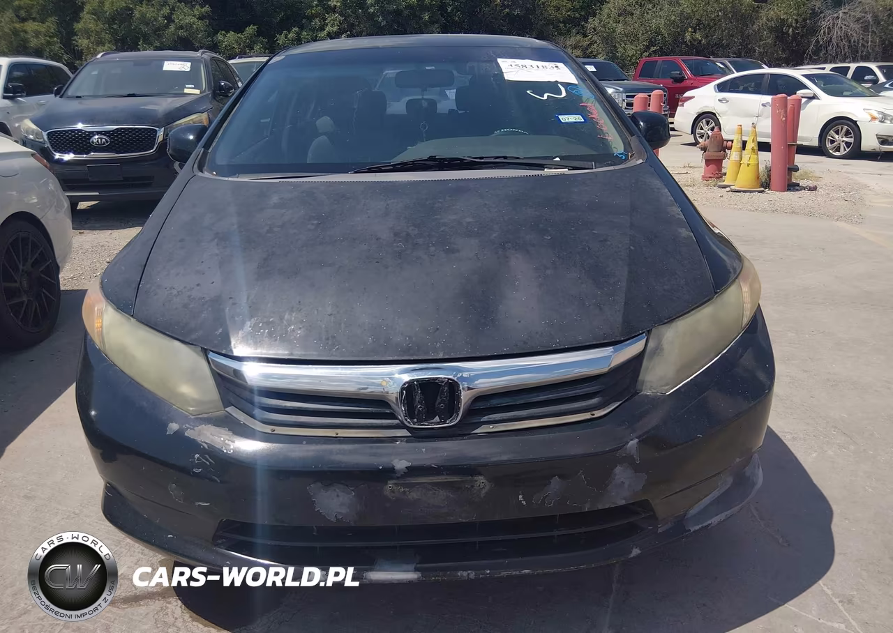 2012 Honda Civic Sdn Lx VIN:19XFB2F5XCE078137 - 6