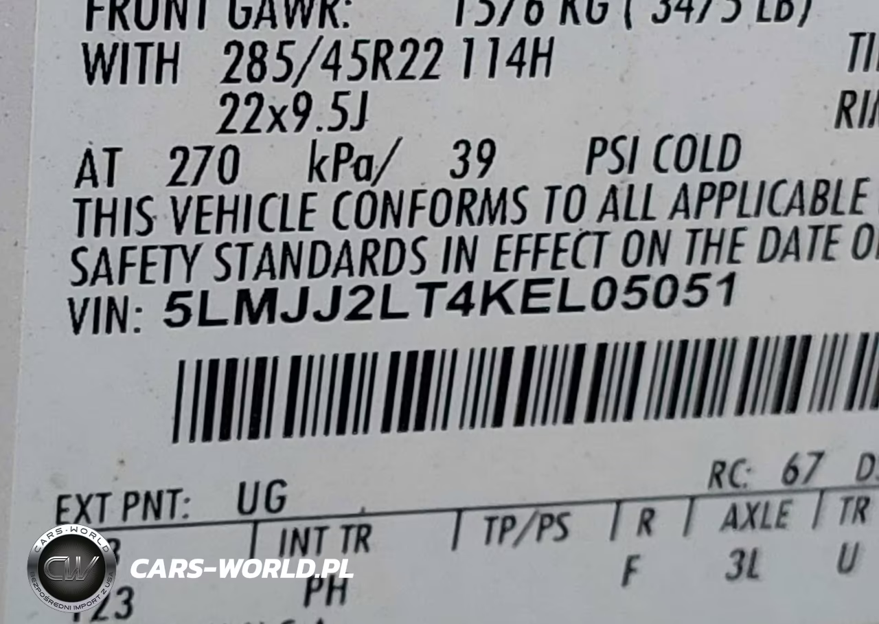 2019 Lincoln Navigator Reserve VIN:5LMJJ2LT4KEL05051 - 9