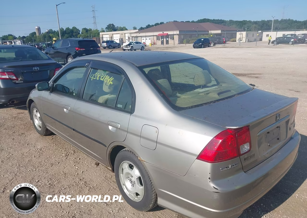 2005 Honda Civic Hybrid VIN:JHMES956X5S013186 - 3