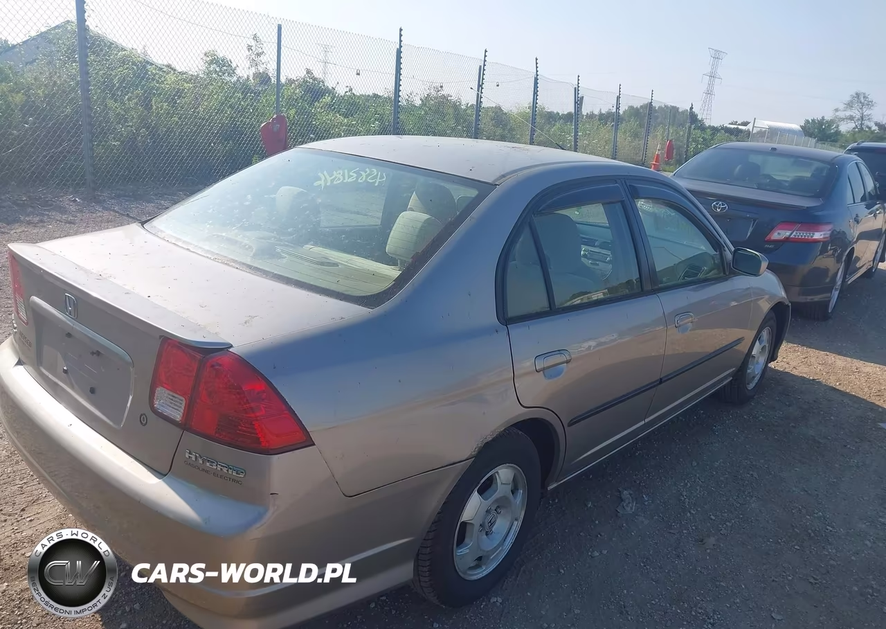 2005 Honda Civic Hybrid VIN:JHMES956X5S013186 - 4