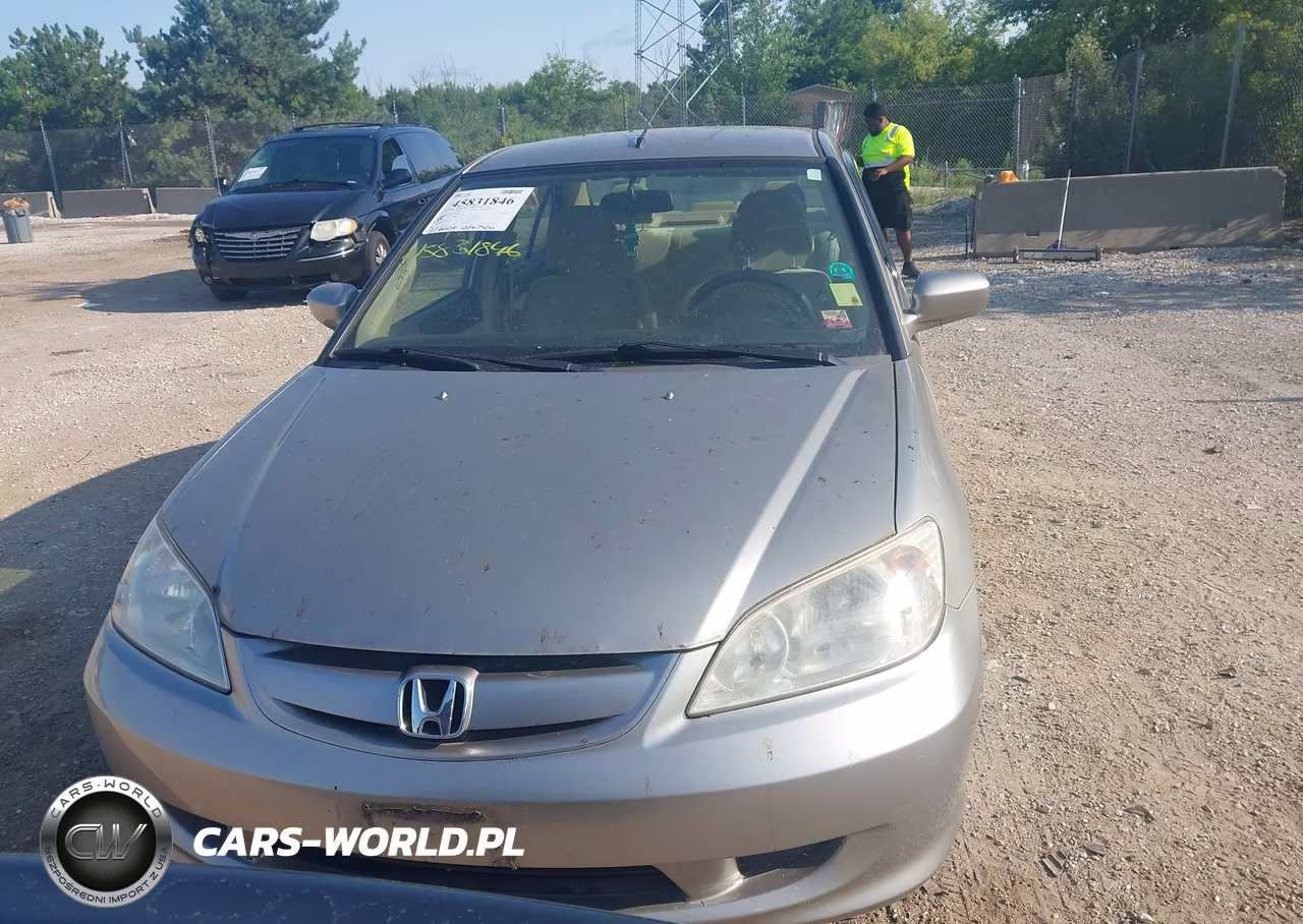 2005 Honda Civic Hybrid VIN:JHMES956X5S013186 - 6