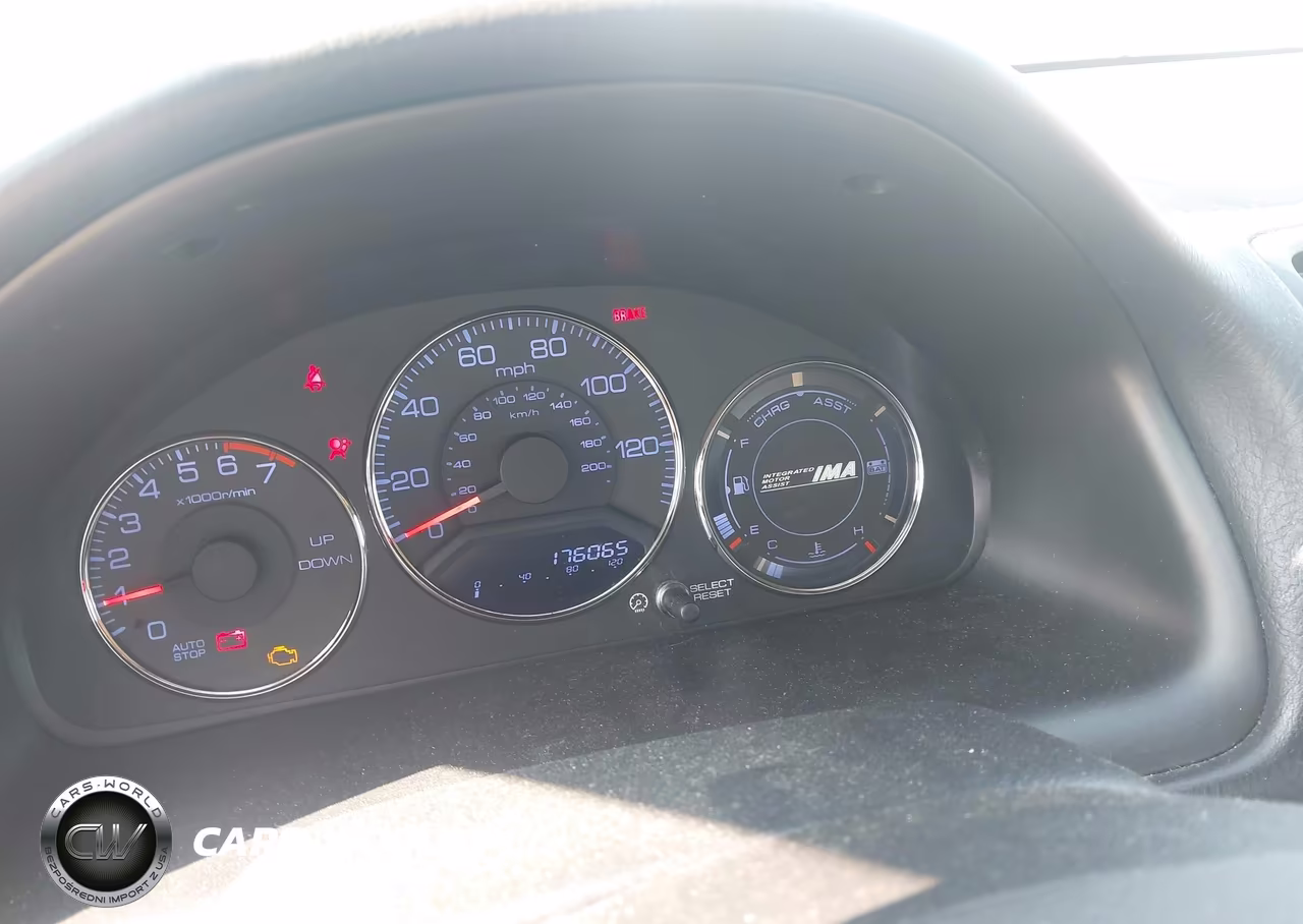 2005 Honda Civic Hybrid VIN:JHMES956X5S013186 - 7