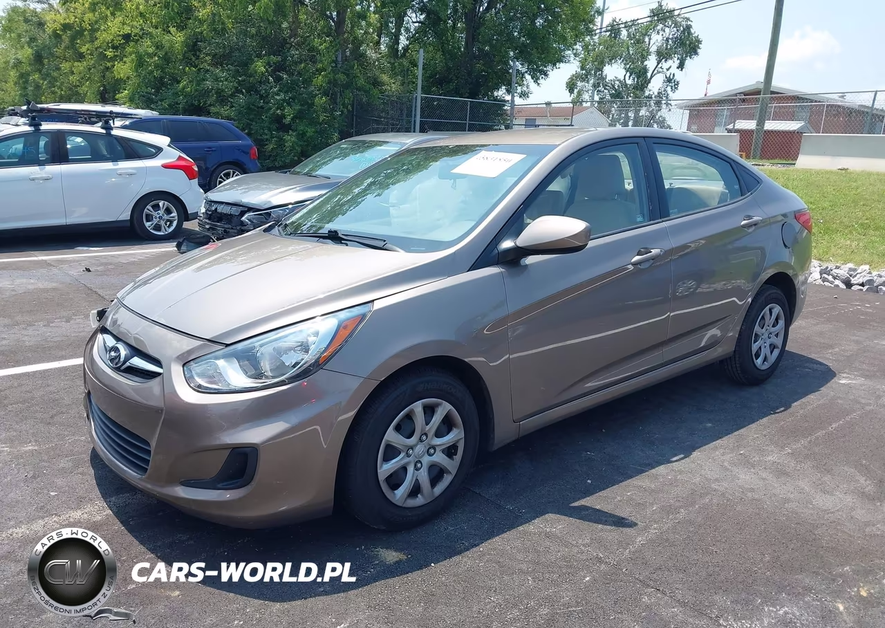 2012 Hyundai Accent Gls VIN:KMHCT4AE6CU236666 - 2