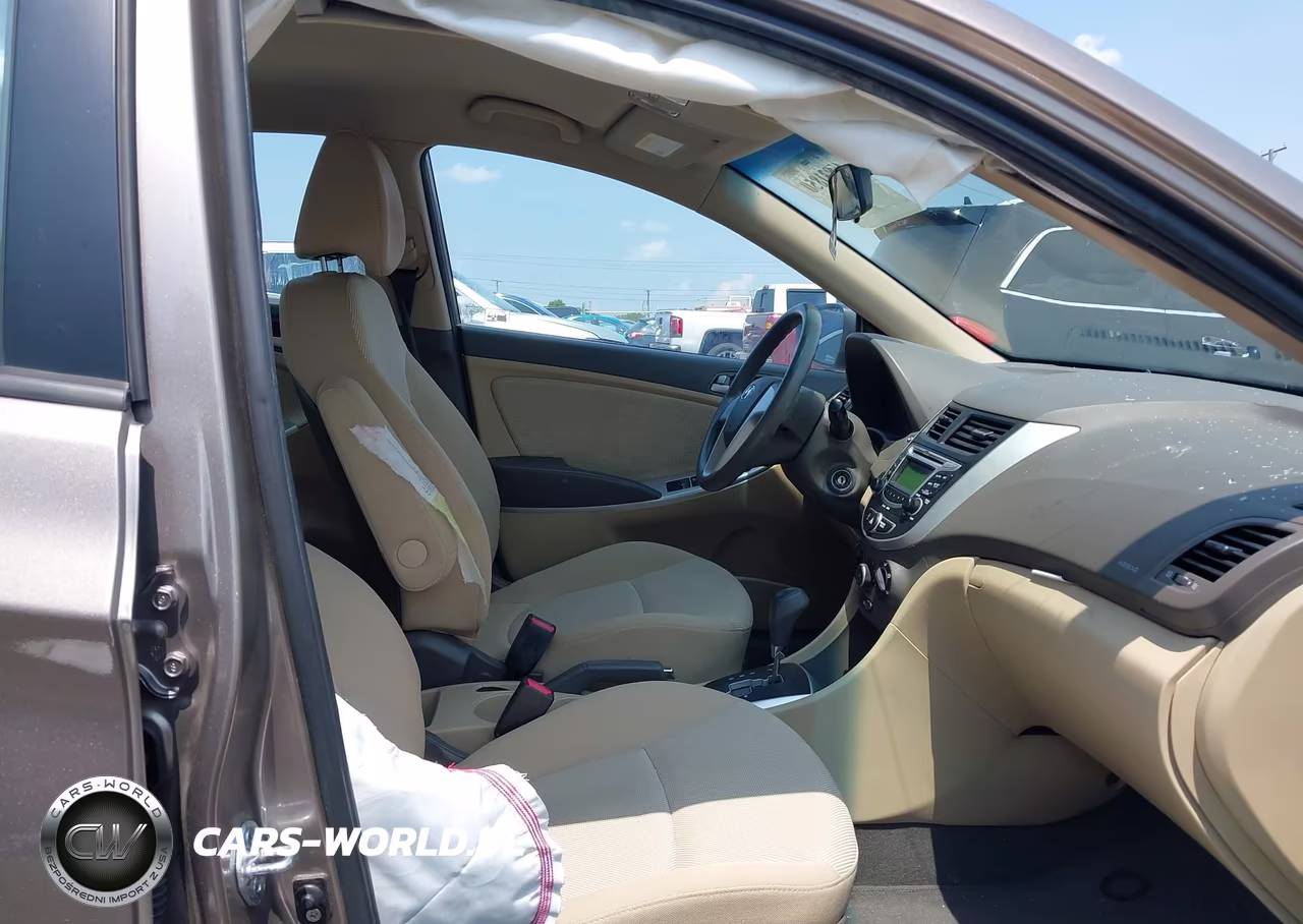 2012 Hyundai Accent Gls VIN:KMHCT4AE6CU236666 - 5