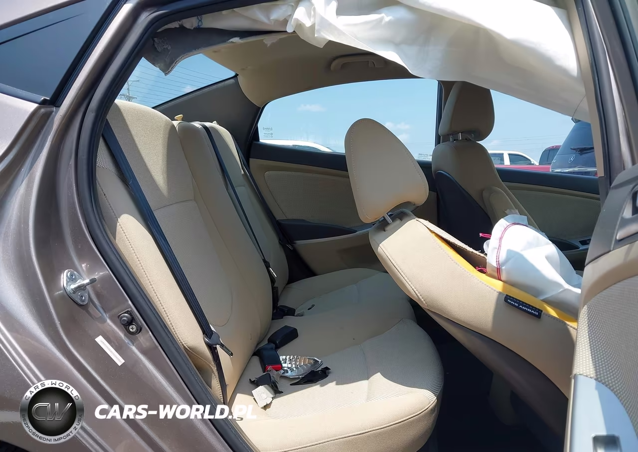 2012 Hyundai Accent Gls VIN:KMHCT4AE6CU236666 - 8