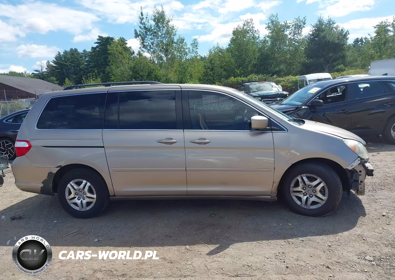2007 Honda Odyssey Ex VIN:5FNRL38417B125009 - 14