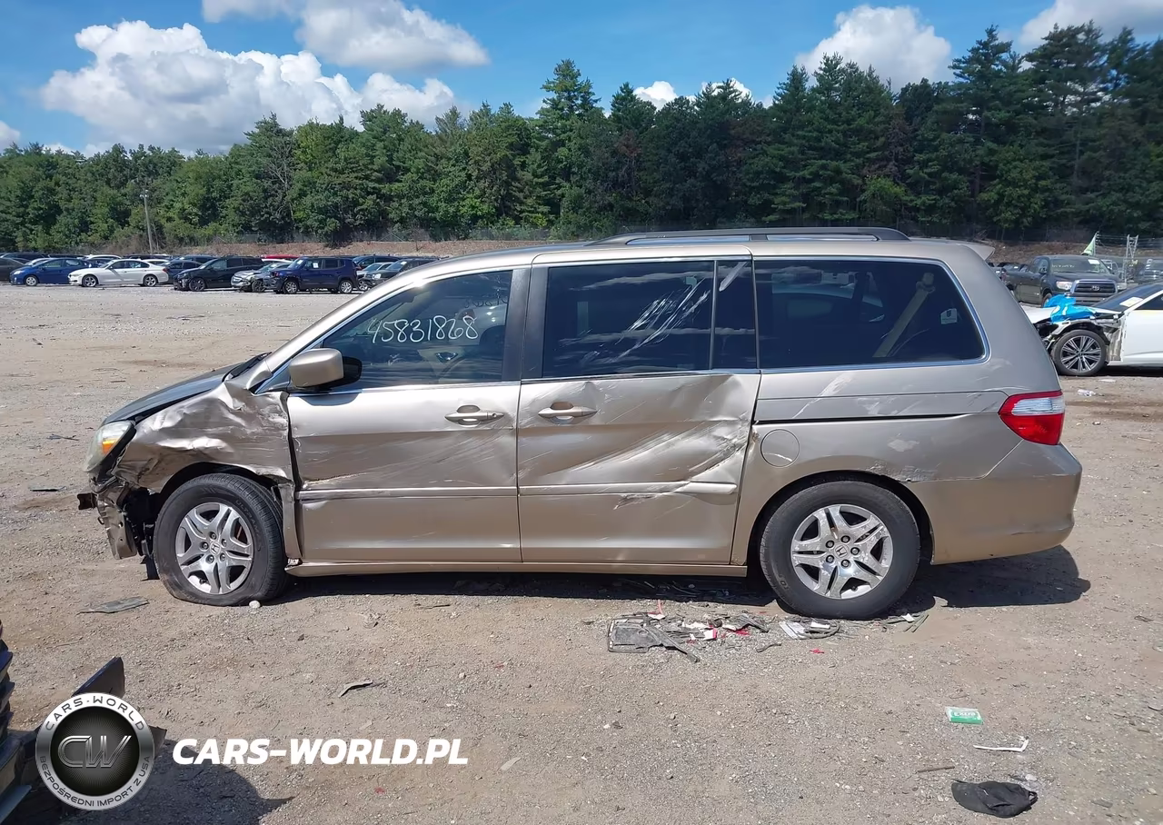 2007 Honda Odyssey Ex VIN:5FNRL38417B125009 - 15